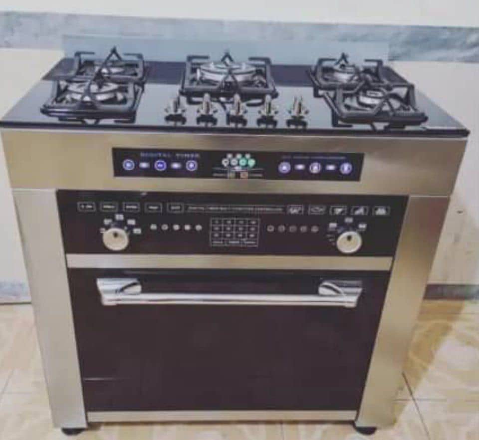 اجاق گاز صفحه شیشه دیجیتال فلش خور تکنووا