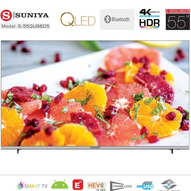 تلویزیون سونیا مدل S-55QU9660 ال ای دی هوشمند QLED سایز 55 اینچ