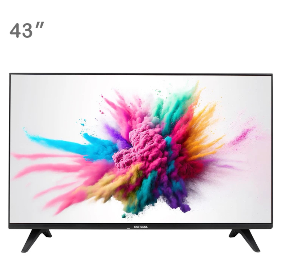 تلویزیون هوشمند ال ای دی ایستکول مدل TM-LED43FS01 سایز 43 اینچ