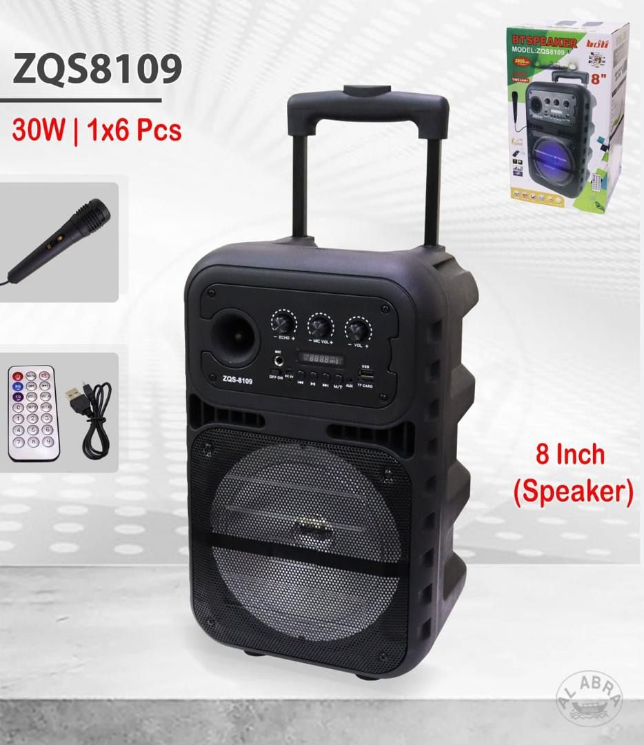 اسپیکر بلوتوثی چمدانی مدل ZQS-8109