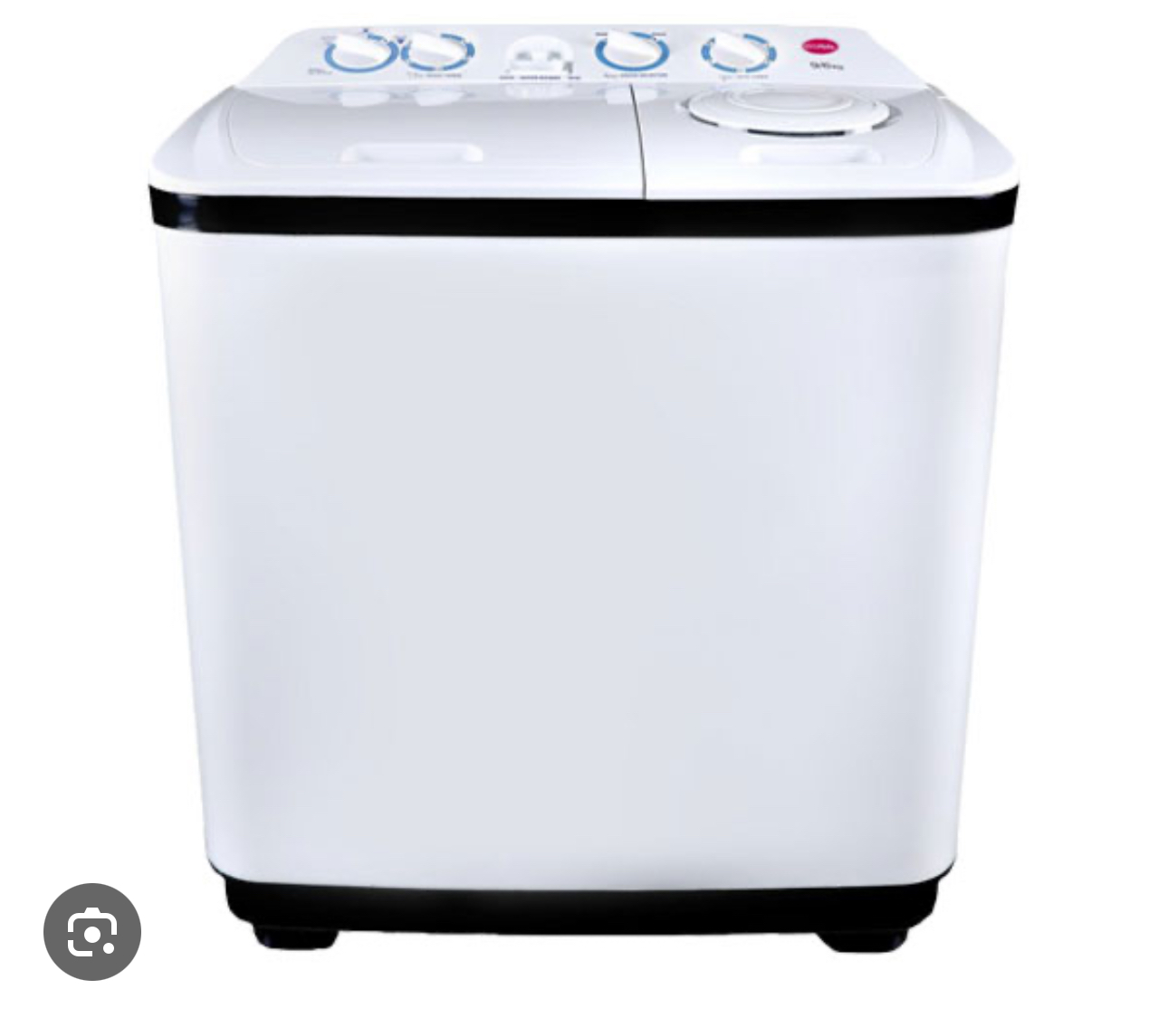 ماشین لباسشویی دوقلوی کرال 9.6 کیلوگرمی مدل TTW-96504NJ سفید
