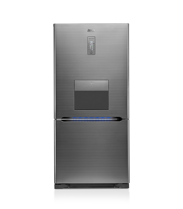 یخچال فریزر پایین لئوکو 28 فوت مدل combi85 internal هوم بار 5 کاره سفید