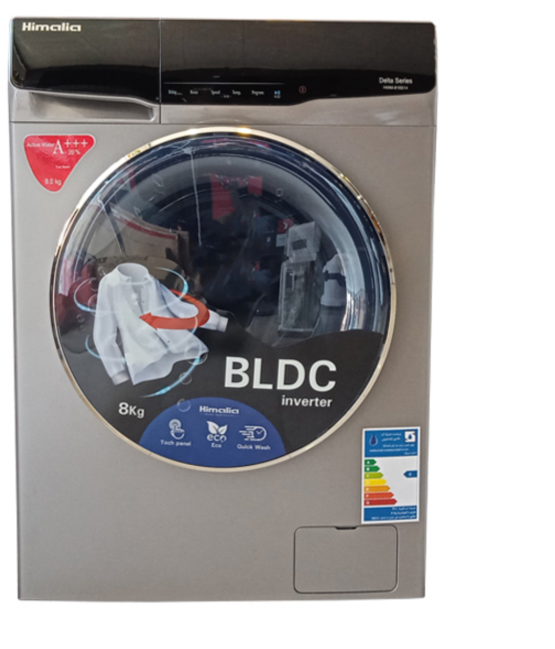 ماشین لباسشویی ۸ کیلویی هیمالیا مدل دلتا HWM-816Himalia Delta HWM-816 8 kg washing machine