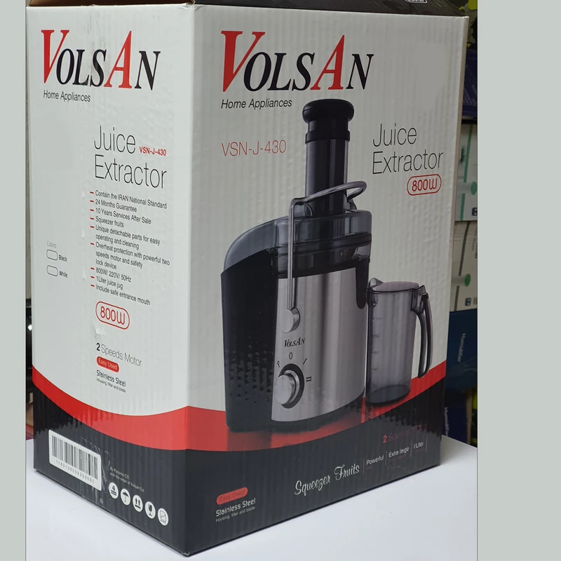آبمیوه گیری تک کاره ولسان  مدل VSN-J-430